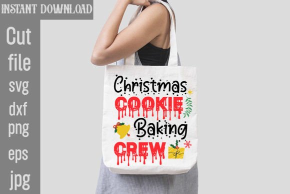 Christmas Cookie Baking Crew SVG Cut File: A Graphic Designer’s Take