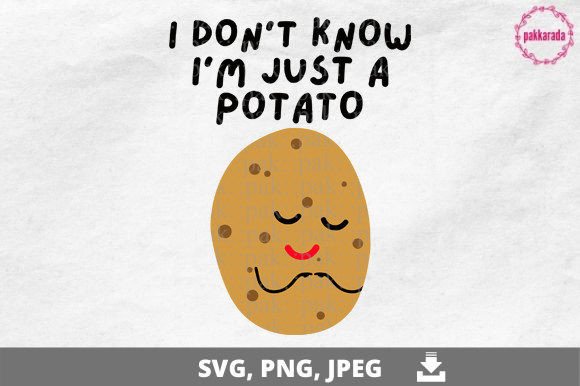 Funny Potato Files Graphics for Local Branding