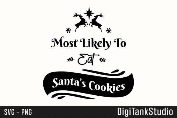 Ignite Holiday Vibes with Most Likely Christmas Holiday SVG PNG